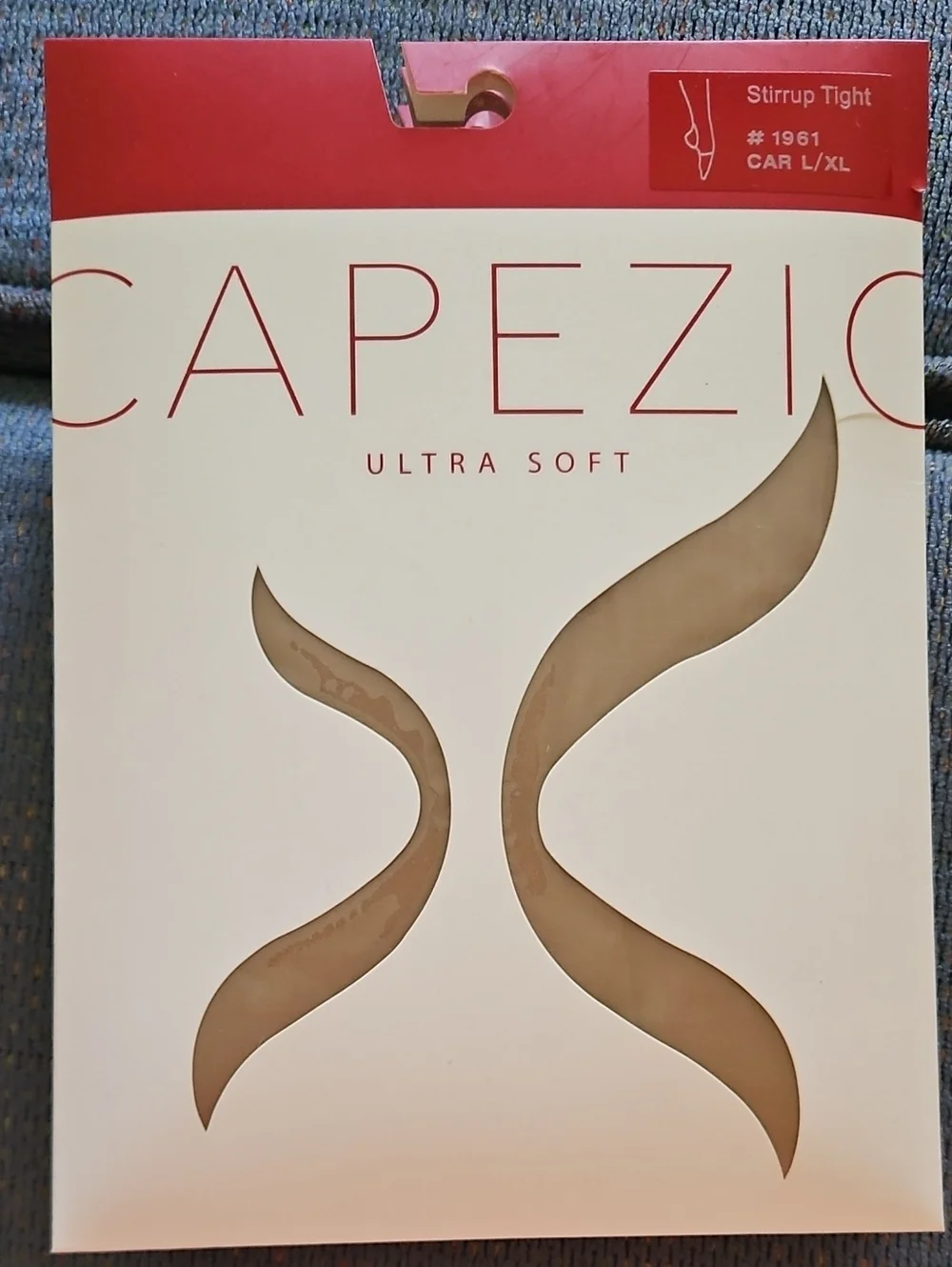 3 Capezio Stirrup Tights Caramel L/Xl 1961